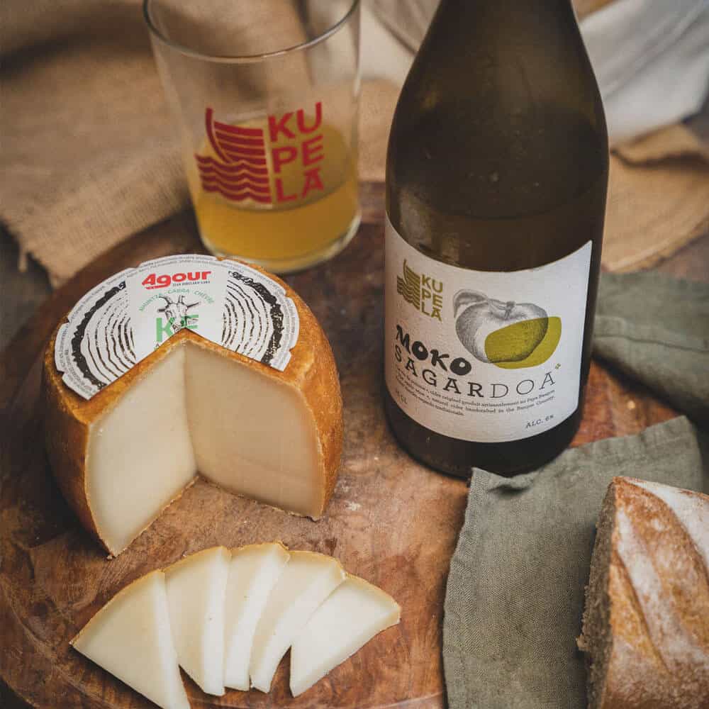 Tommette De Fromage Fumée X Vin De Pomme Moko