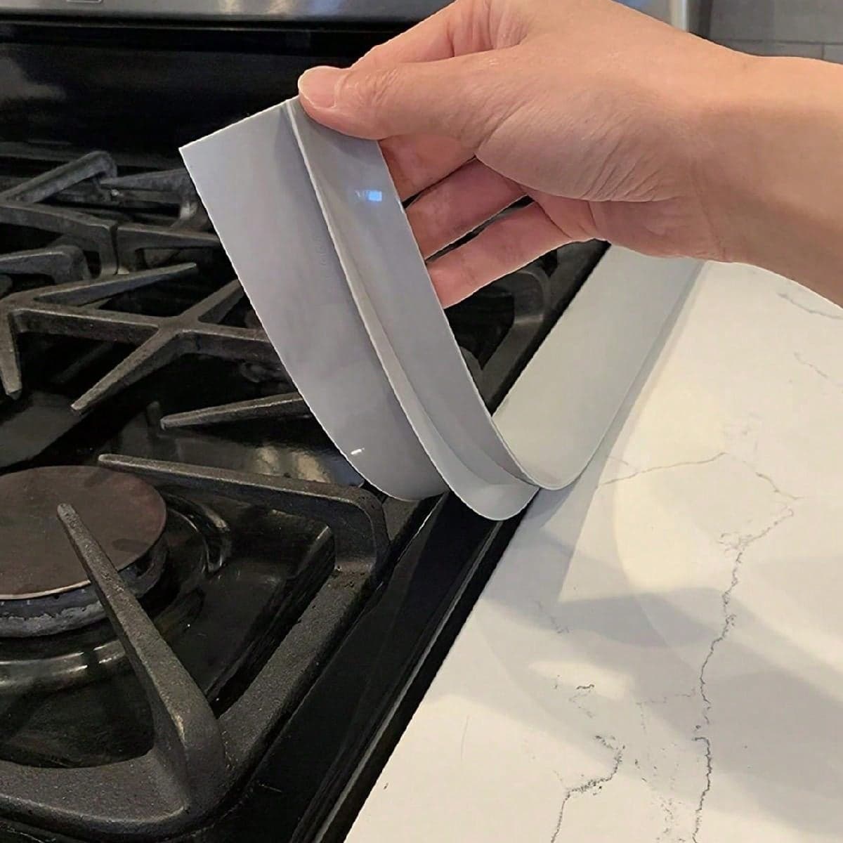 Produits ménagers, bande d'étanchéité en silicone pour les fissures, durable, convient aux hautes températures dans la cuisine, étanche,