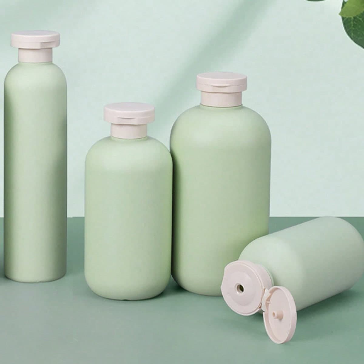 Ensemble de 3 bouteilles de voyage, conteneurs cosmétiques rechargeables, tubes vides pour shampooing et douche, bouteilles de voyage pour produits